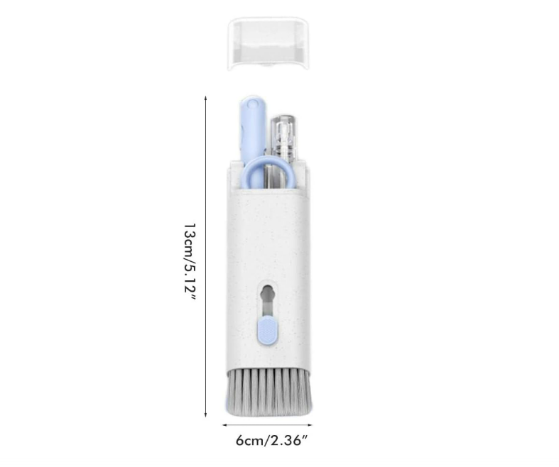 Kit de Curățare 7-în-1 Multifuncțional pentru Dispozitive Electronice-telefon, casti, tastatura, tableta, smartwatch