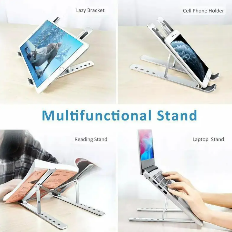 Suport metalic reglabil pentru laptop - brizy.ro