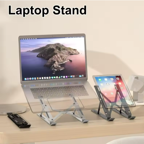 Suport metalic reglabil pentru laptop - brizy.ro