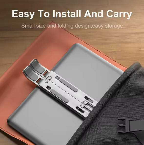 Suport metalic reglabil pentru laptop - brizy.ro