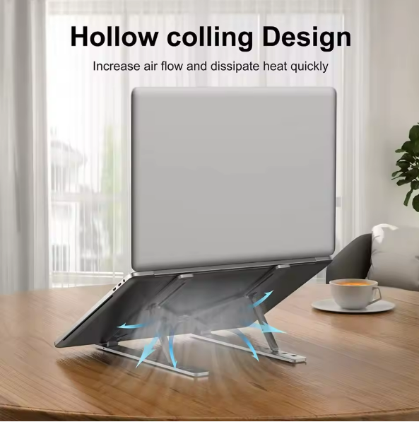 Suport metalic reglabil pentru laptop - brizy.ro