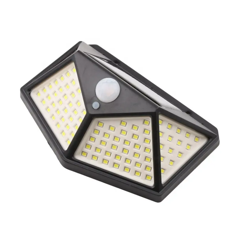 Lampa solara cu senzor miscare 100LED-uri - brizy.ro