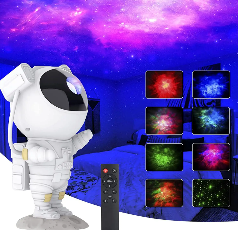Proiector Astronaut Aurora Boreala cu laser - brizy.ro