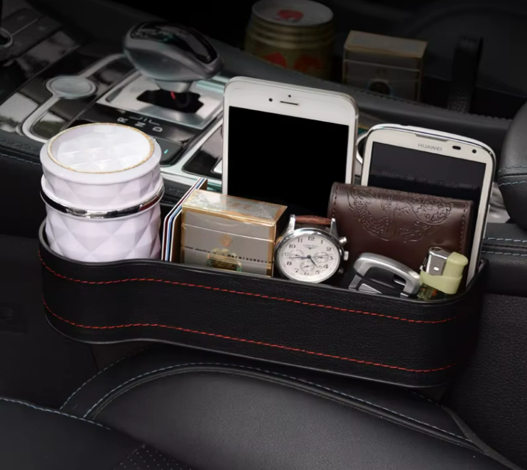Organizator Auto pentru scaun cu suport pahar