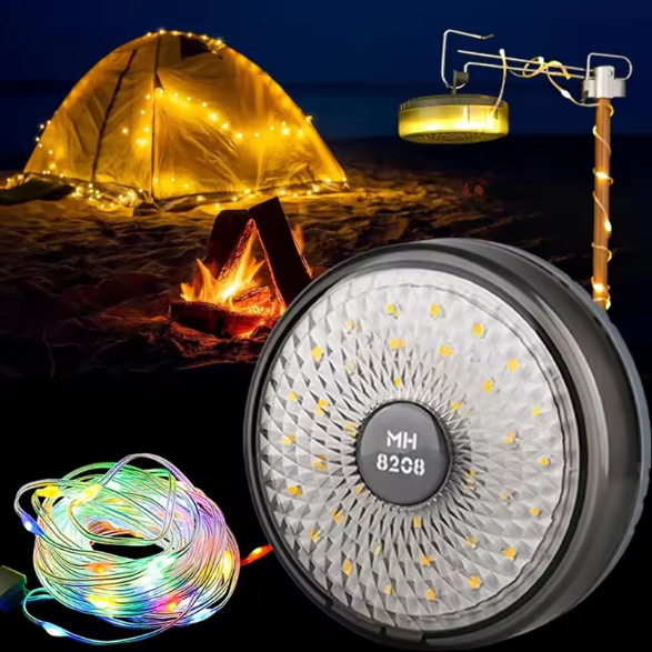 Sclipix Kit Sfoara Led 10M + Lampa Camping