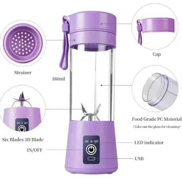 Mini blender portabil reincarcabil