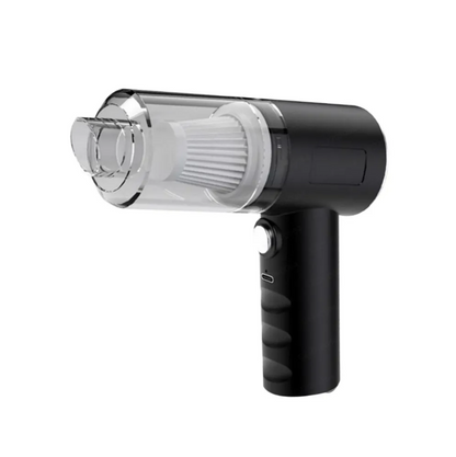 Aspirator portabil 3in1 cu functie de suflare si pompare aer, reincarcabil - brizy.ro