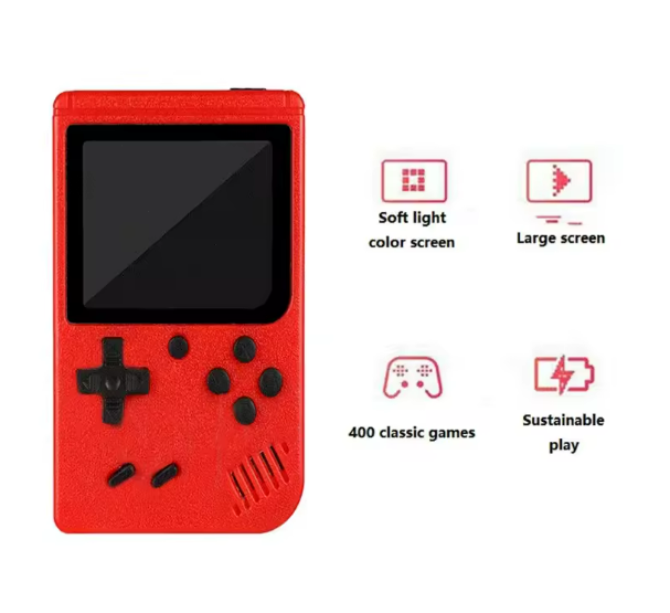 Consola Retro Color SUPER MARIO 400in1 - brizy.ro