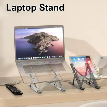 Suport metalic reglabil pentru laptop - brizy.ro