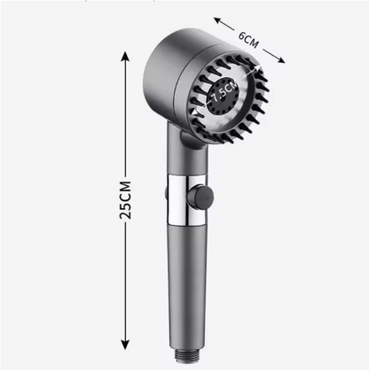 Cap de dus Turbocharged cu jet puternic si filtru impuritati - brizy.ro