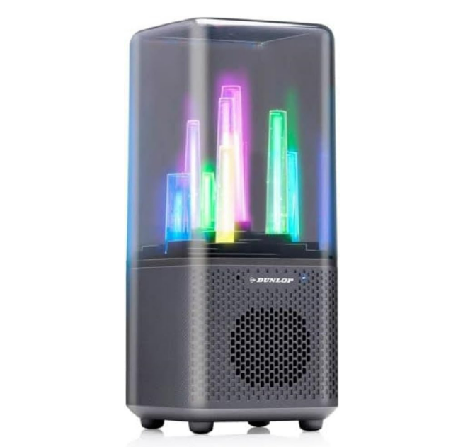 Boxa Bluetooth DUNLOP portabila cu Lumini-9 LED-uri