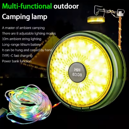 Sclipix Kit Sfoara Led 10M + Lampa Camping