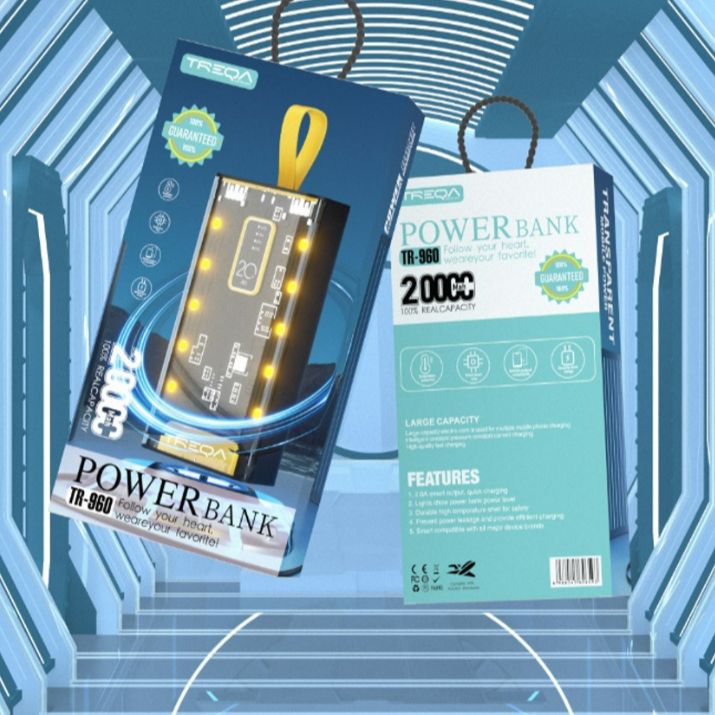 Power bank cu lanterna 20000k