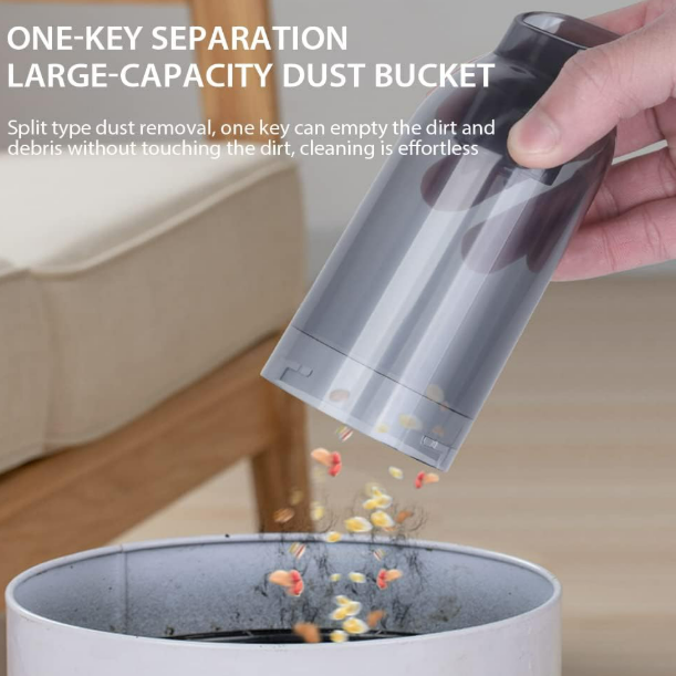 Aspirator portabil 3in1 cu functie de suflare si pompare aer, reincarcabil - brizy.ro